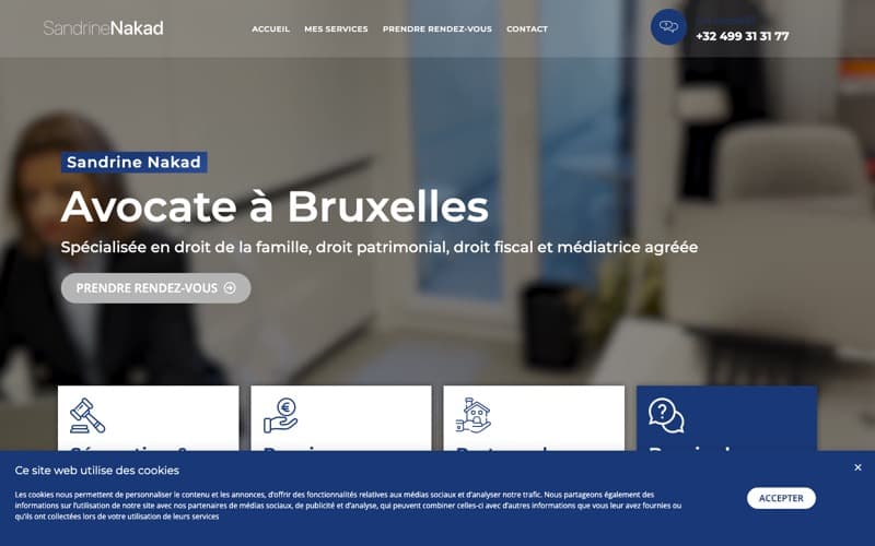 Site Sandrine Nakad