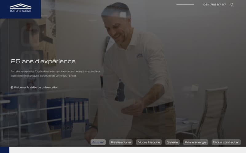 Site Toiture Alexis